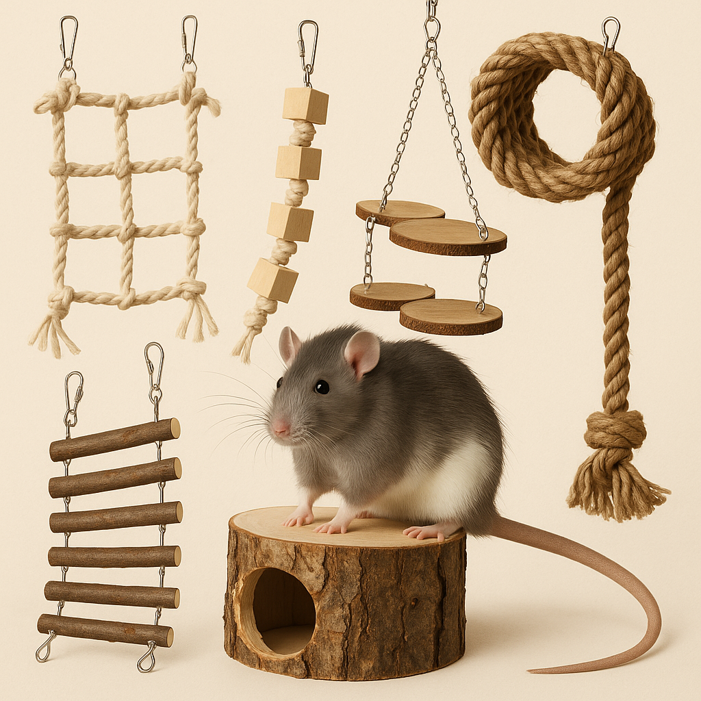 Klätterleksaker till Råtta