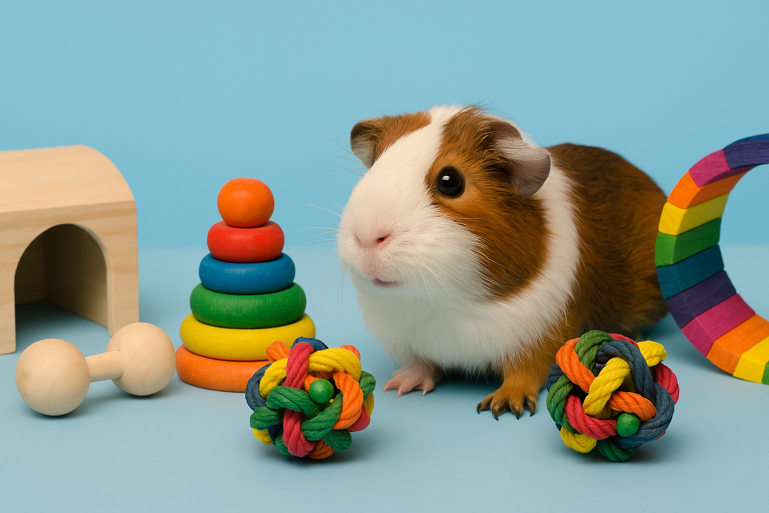 Leksaker till Marsvin