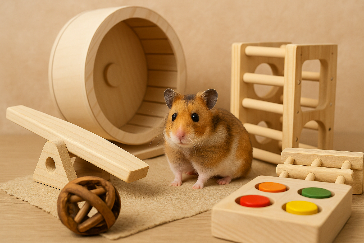 Aktiveringsleksaker till Hamster