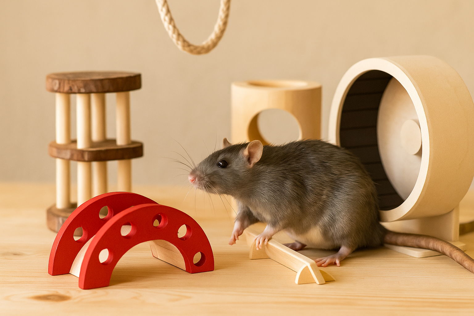 Aktiveringsleksaker till Råtta