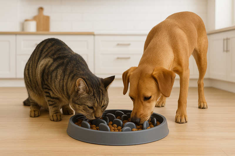 Slowfeeder & Slickmattor till Hund och Katt