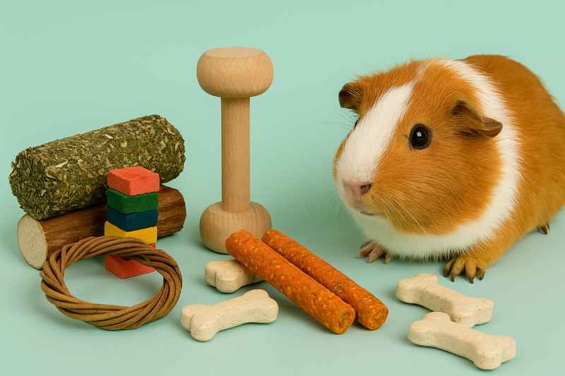 Gnagleksaker till Marsvin