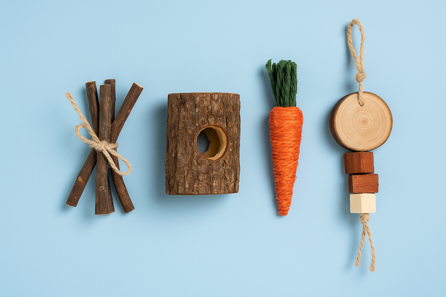 Gnagleksaker till Kanin