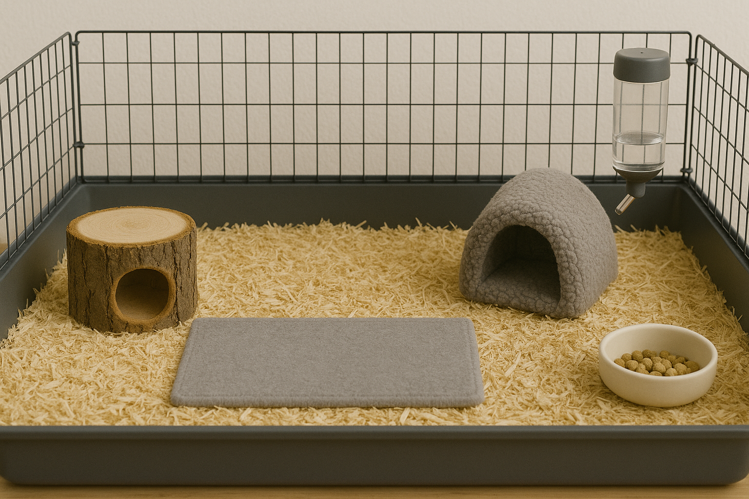 Burinredning & Sovplatser till Hamster