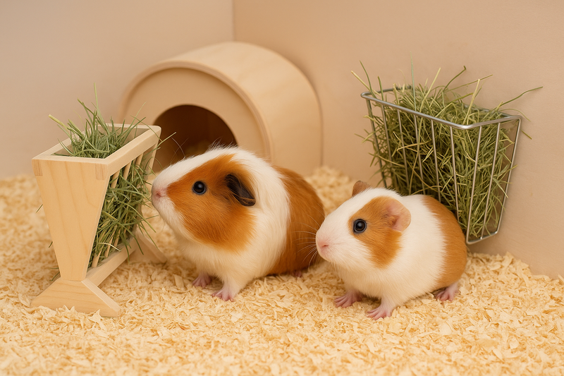 Höhäckar till Marsvin