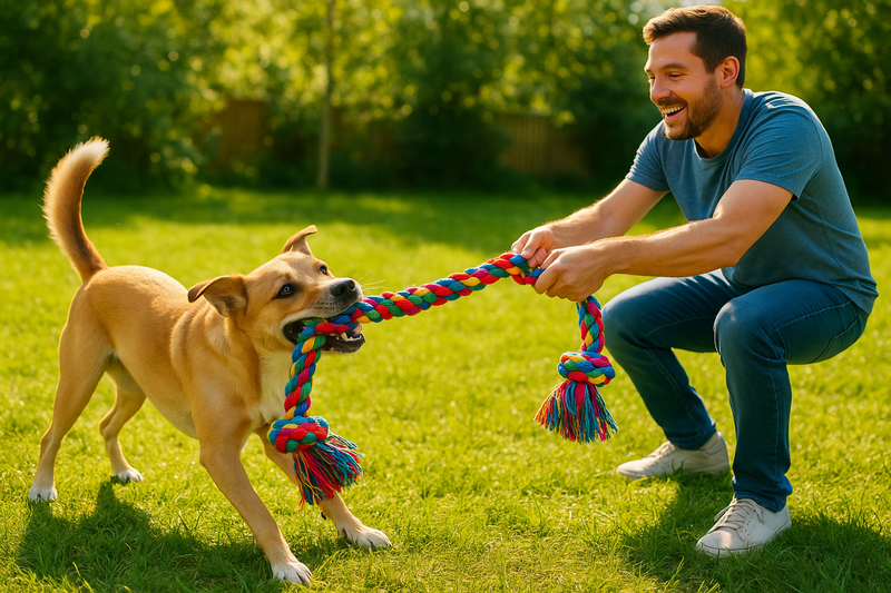 Dragleksaker till Hund