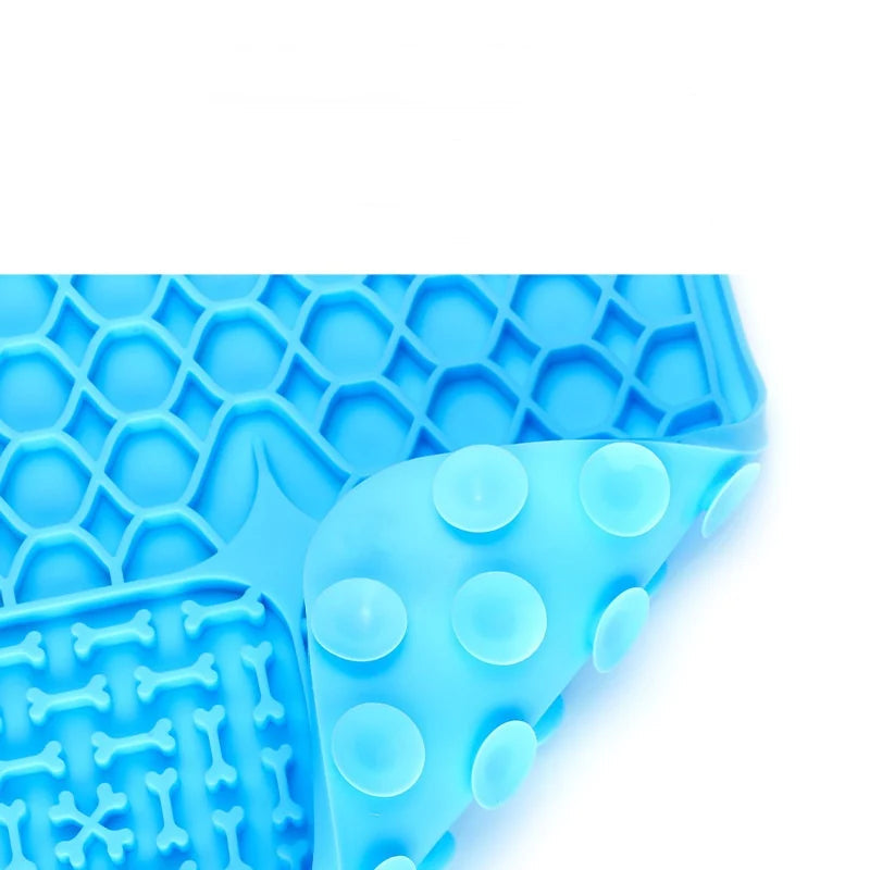 Slickmatta för Hund & Katt – Slow Feeder i Silikon mot Hetsätning & Stress