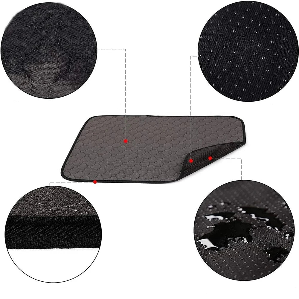 Tvättbar Burmatta för Marsvin och Smådjur – Halkfri och Absorberande