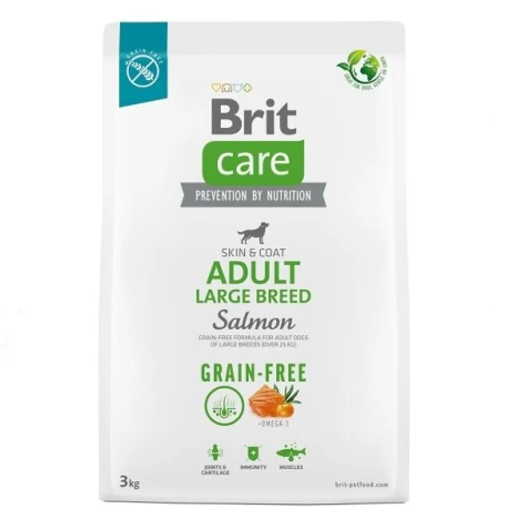 BRIT Care Grain Free Adult Large Breed Salmon Hundfoder