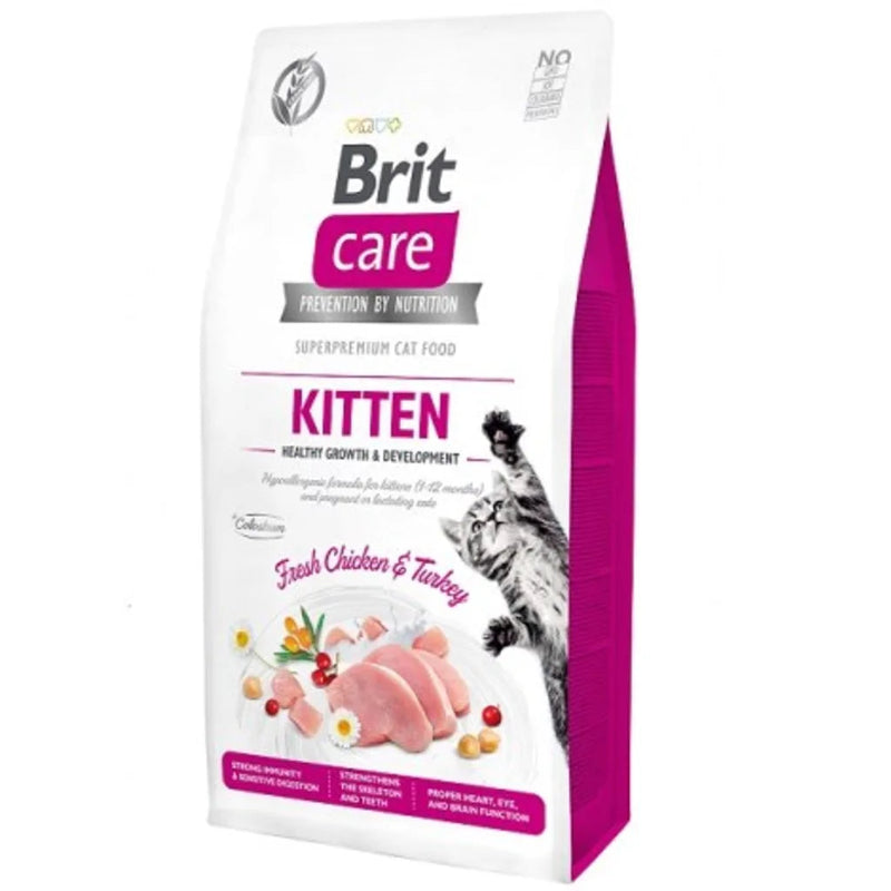 brit care kitten kattungefoder spannmålsfritt kyckling kalkon