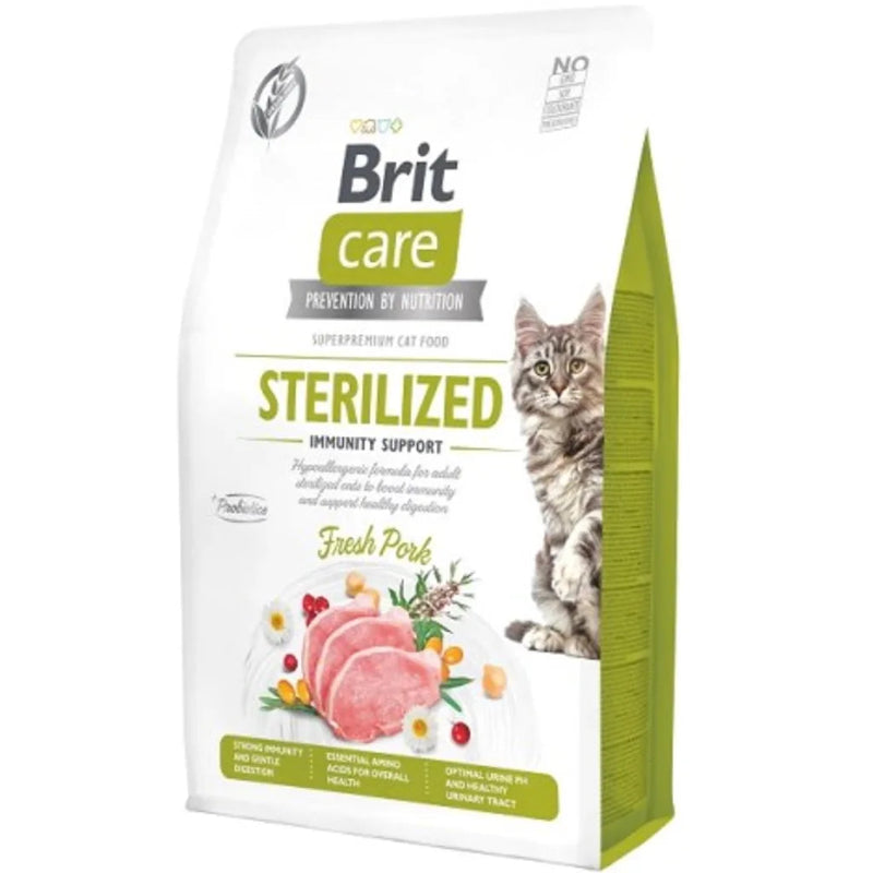 brit care sterilized kattfoder spannmålsfritt fläsk