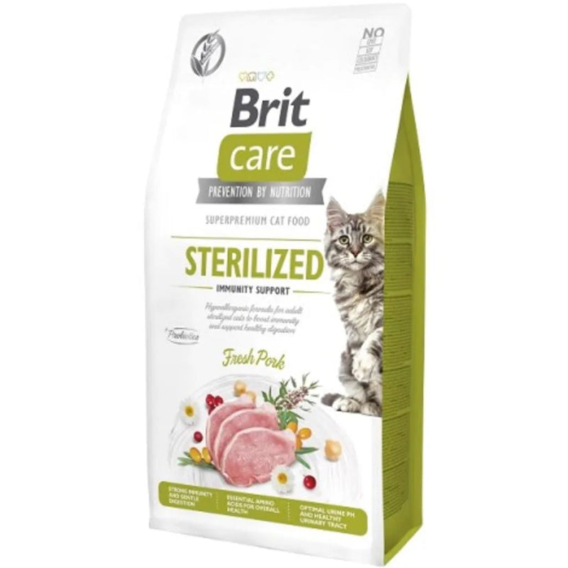 brit care sterilized kattfoder spannmålsfritt fläsk