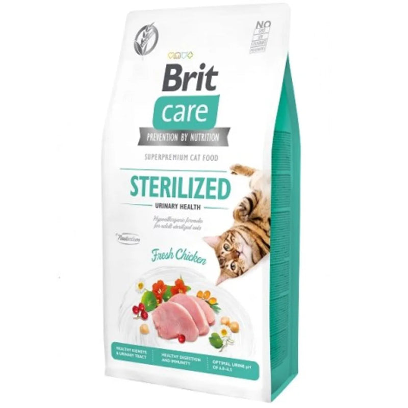 brit care sterilized urinary health kattfoder spannmålsfritt kyckling