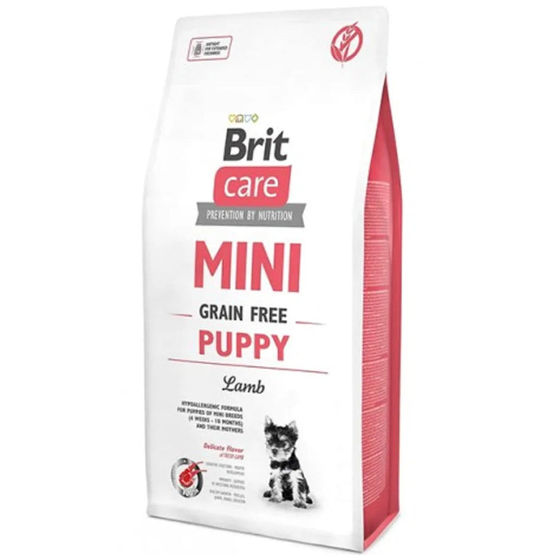brit care mini puppy hundfoder lamm spannmålsfritt små raser