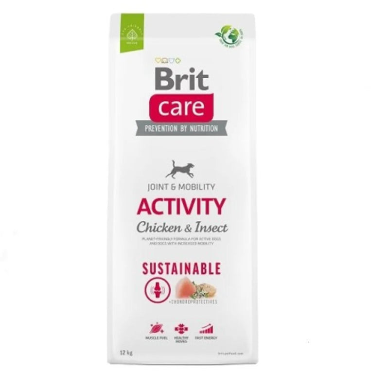 brit care hundfoder active kyckling insekt energi proteinrikt hållbart
