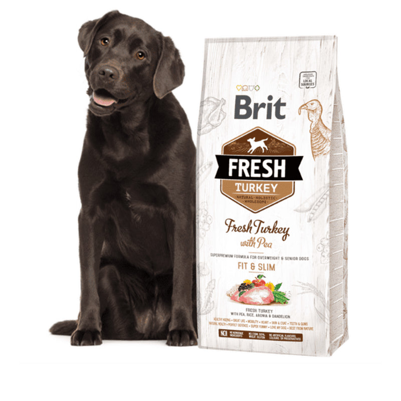 holistiskt hundfoder kalkon ärter viktkontroll fit slim