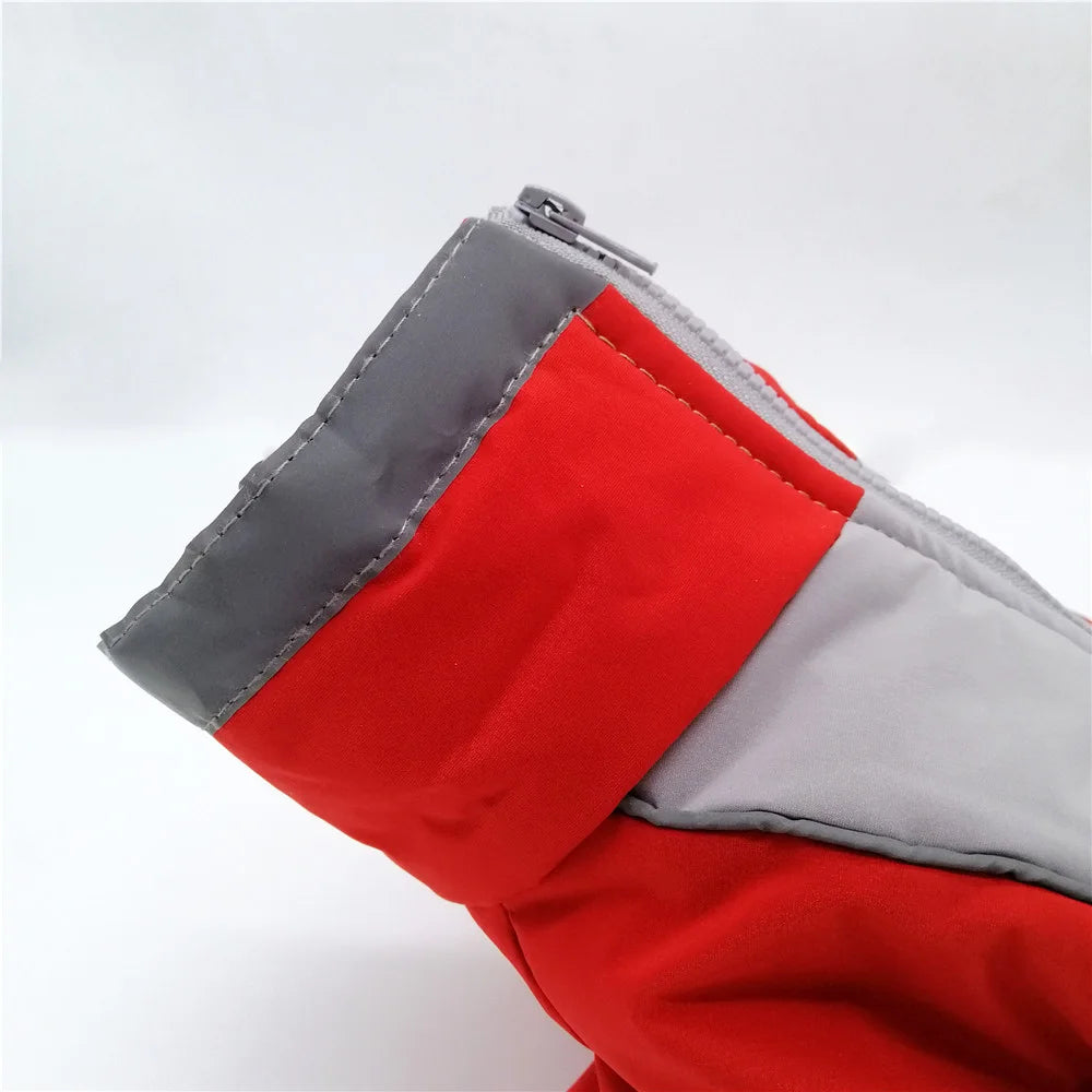 vinteroverall för hund varm vattentät med reflex