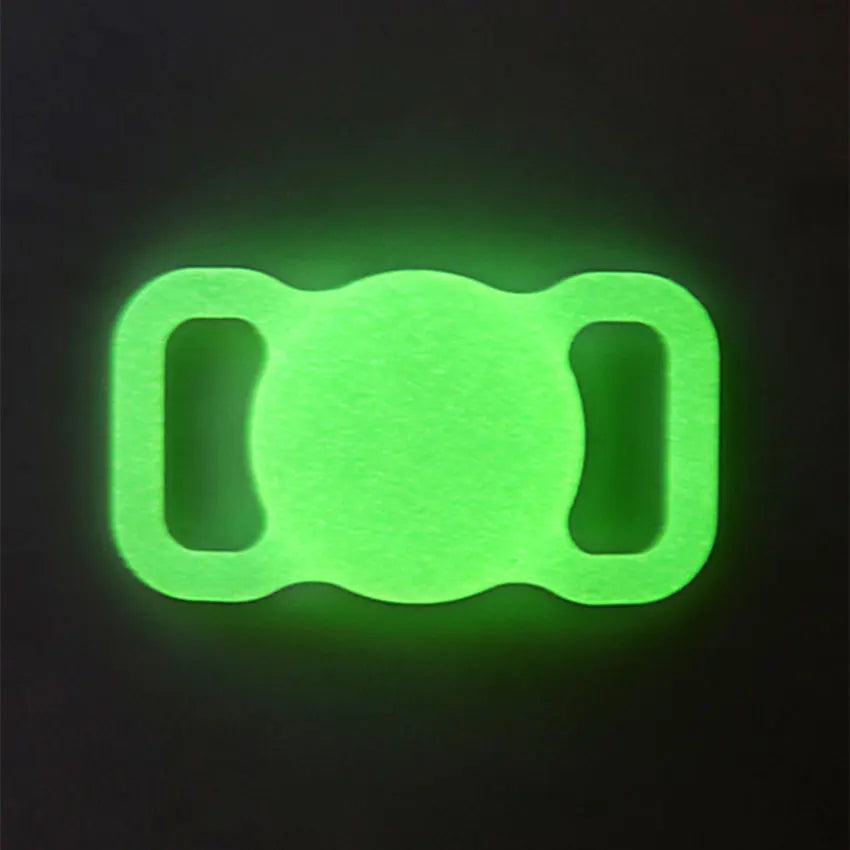 Airtag Skyddsfodral för Hund och Katt – Silikonhölje med Lysande Effekt