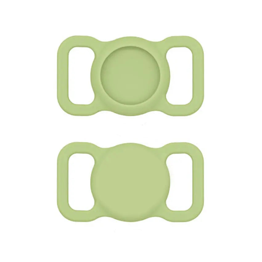 Airtag Skyddsfodral för Hund och Katt – Silikonhölje med Lysande Effekt