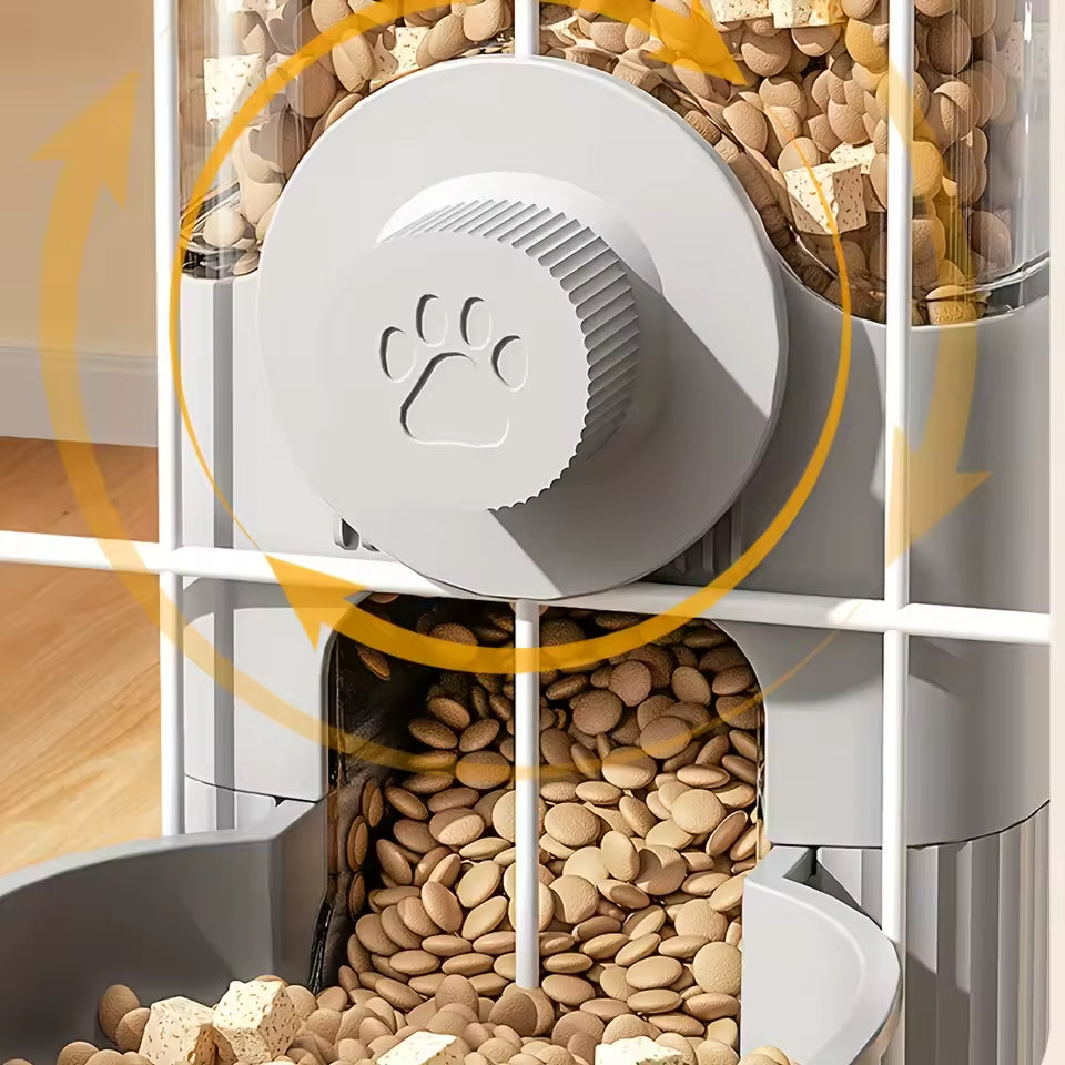 Automatisk Foder- och Vattenautomat för Kanin och Andra Smådjur