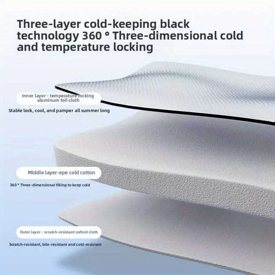 Sommarbädd för Hund & Katt – Kylande Igloo-säng med Luftig Design