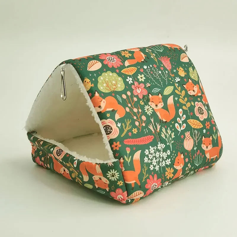 Söt Smådjursbädd i Bomull med Tecknat Mönster