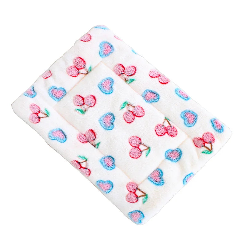 Mjuk Fleecefilt för Ditt Smådjur – Tjock och Bekväm Bädd