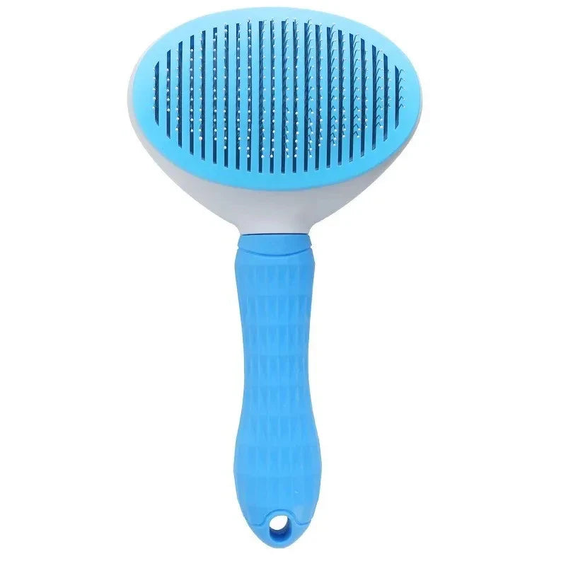 Self-Cleaning Pet Hair Remover Brush – Dog & Cat Grooming Tool