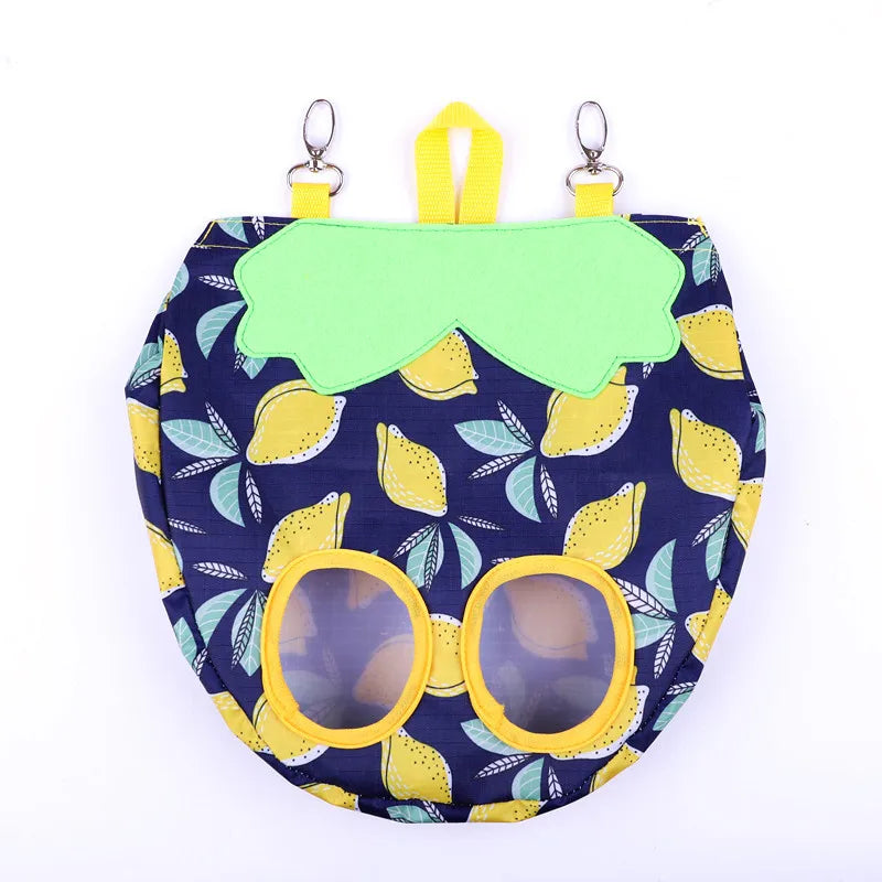 Hängande Höpåse för Smådjur – Praktisk Foderhållare i Söt Design