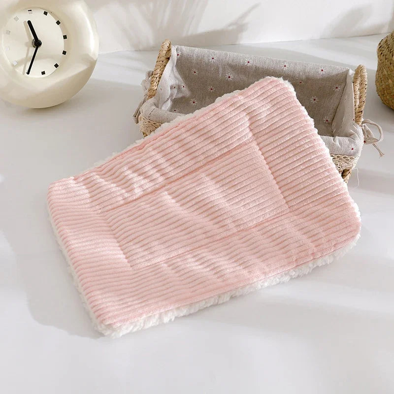 Smådjursbädd i Fleece för Smådjur Vintervarm