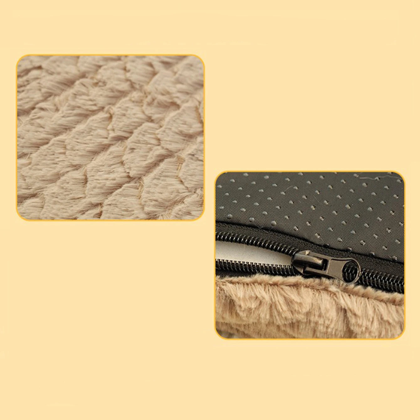 Ergonomisk Hundbädd för Alla Säsonger – Mjuk, Vattentålig och Lätt att Rengöra