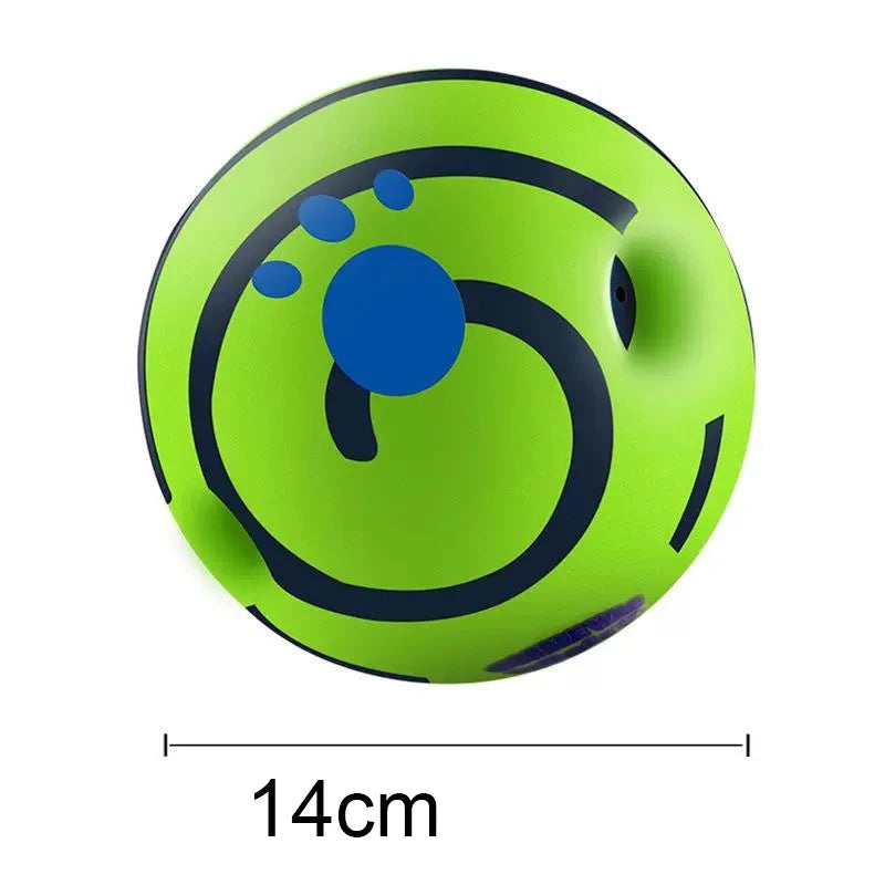 interaktiv leksaksboll hund med roliga ljud vid rörelse