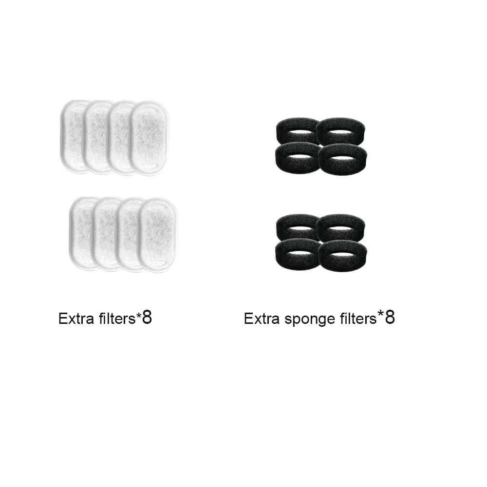 Automatisk Vattenfontän för Hund och Katt – Rostfritt Stål med Tyst Pump