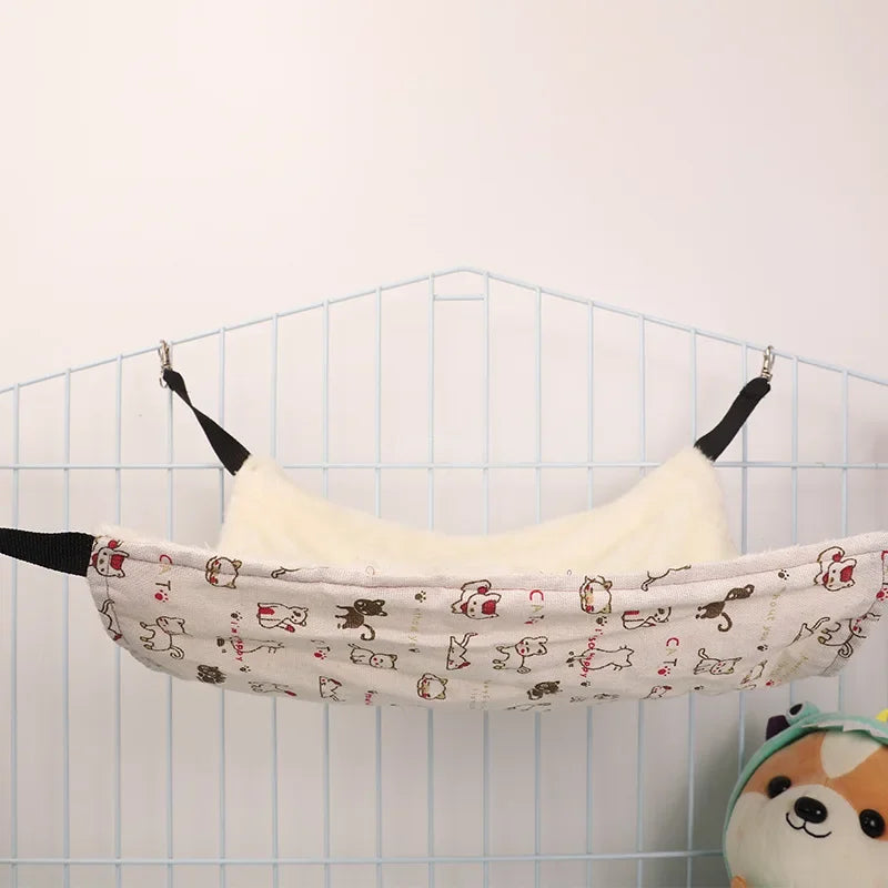 Hängmatta för kanin och andra Smådjur – Bekväm Viloplats