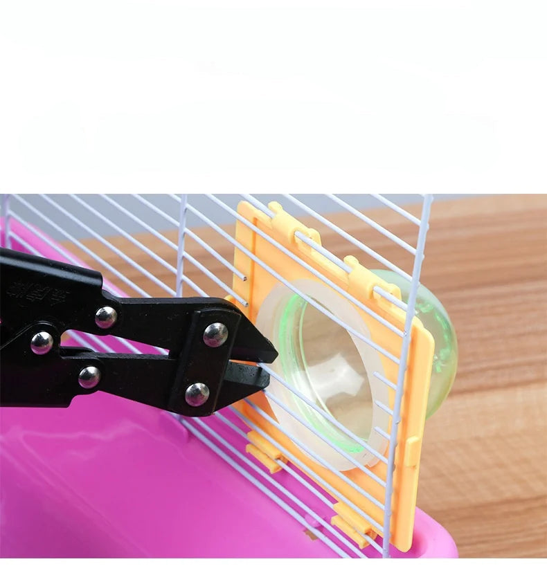 Hamstertunnel Set 4 Delar i Transparent Plast