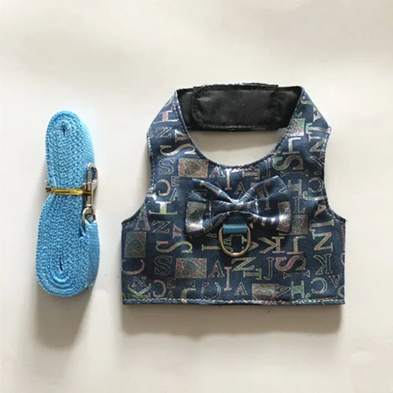 Sele och Koppel för Smådjur – Bekvämt och Justerbart Set