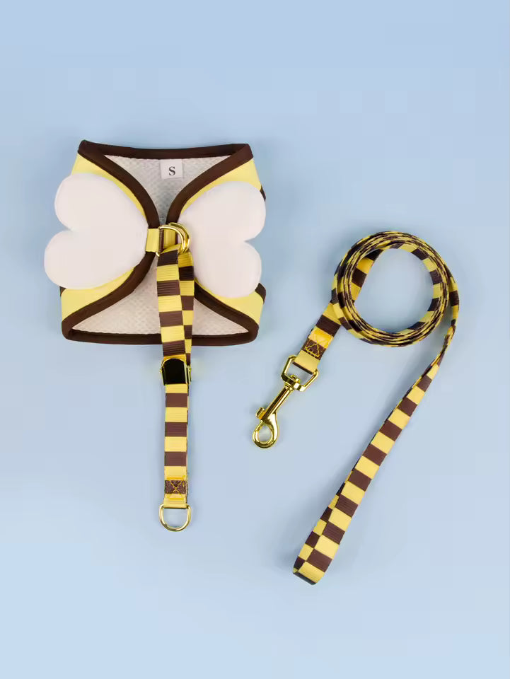 Sele och Koppelset – Step-in Sele i Mjuk Mesh med Snabbspänne och Anti-Drag