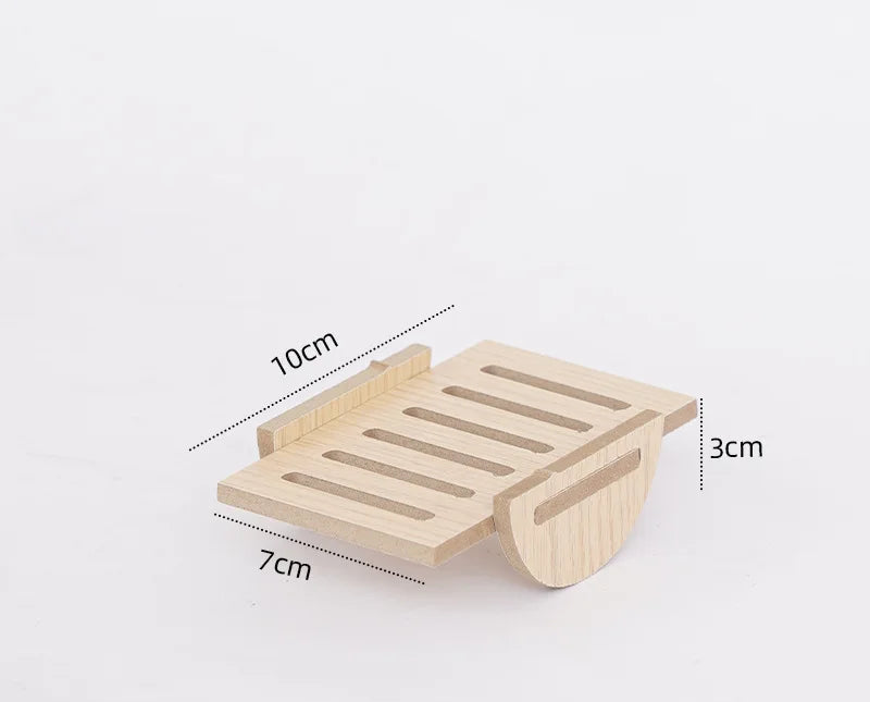 Trä­hus för Hamster – Klättervilla och Gömställe