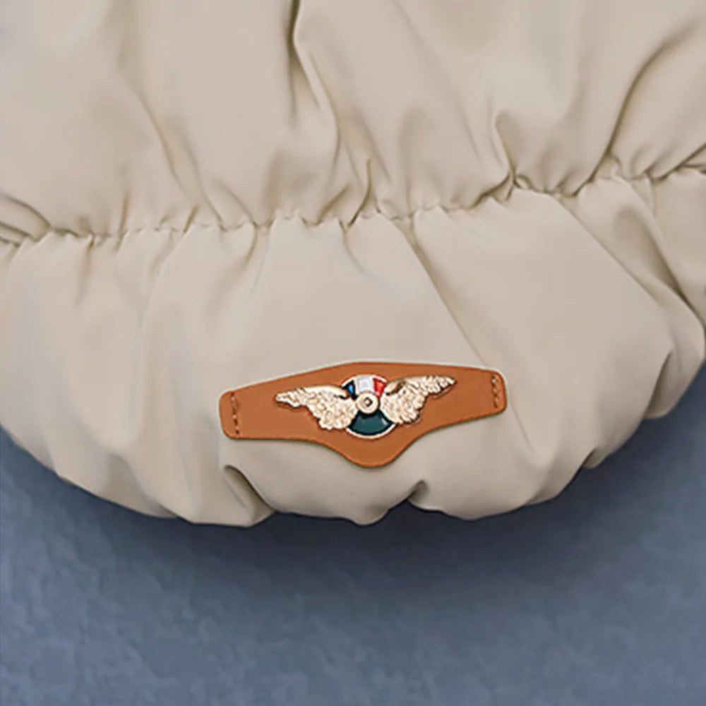 Varm Fleecejacka för Hund och Katt – Mjuk, Vadderad och Vindtålig