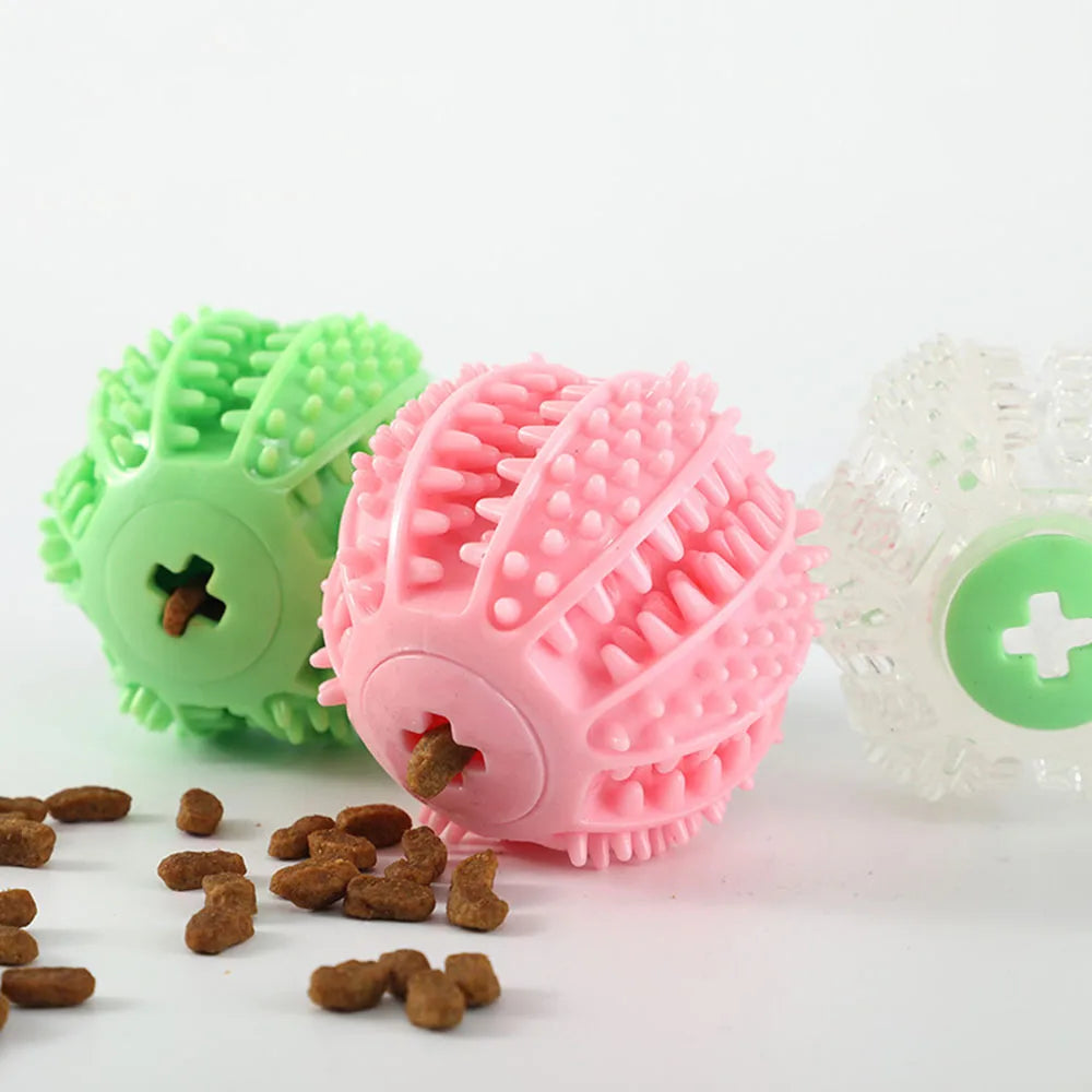 Tuggleksak med Sugpropp och Boll för Stora Hundar – Slitstark Slow Feeder