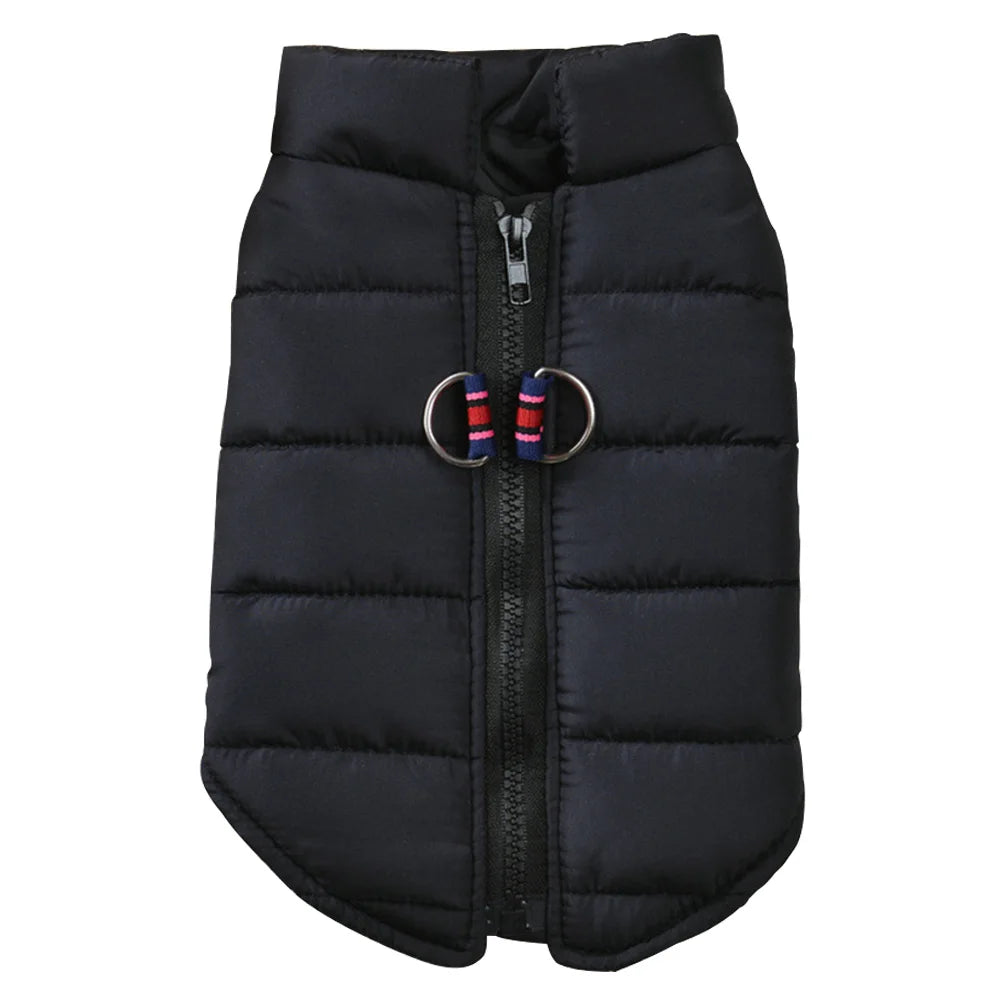 varm hundväst små hundar mjuk bekväm vinterjacka