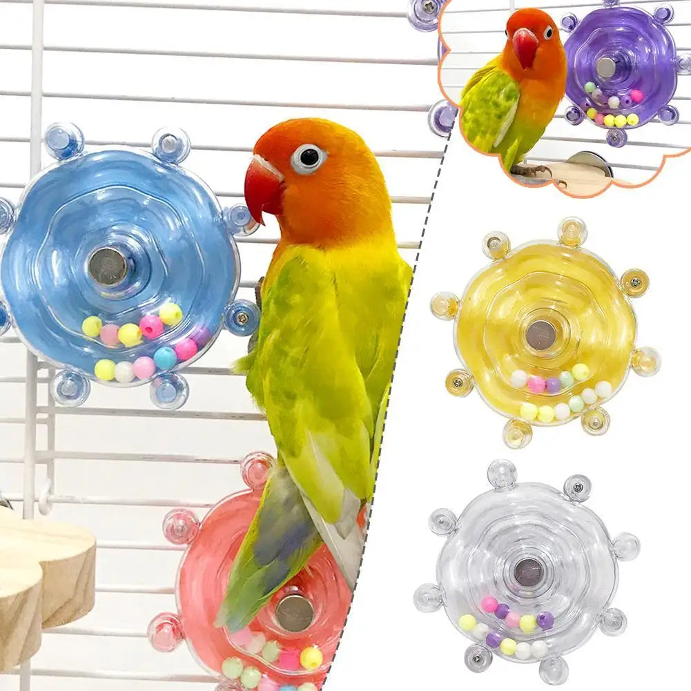Interaktiv Leksak med Godisdispenser för Papegoja