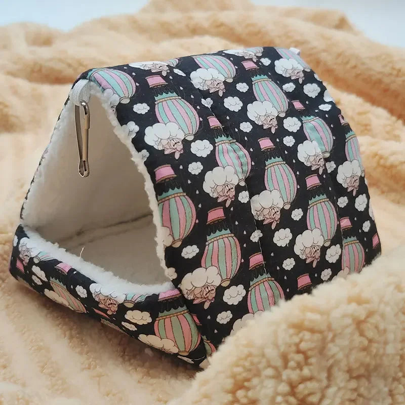 Söt Smådjursbädd i Bomull med Tecknat Mönster