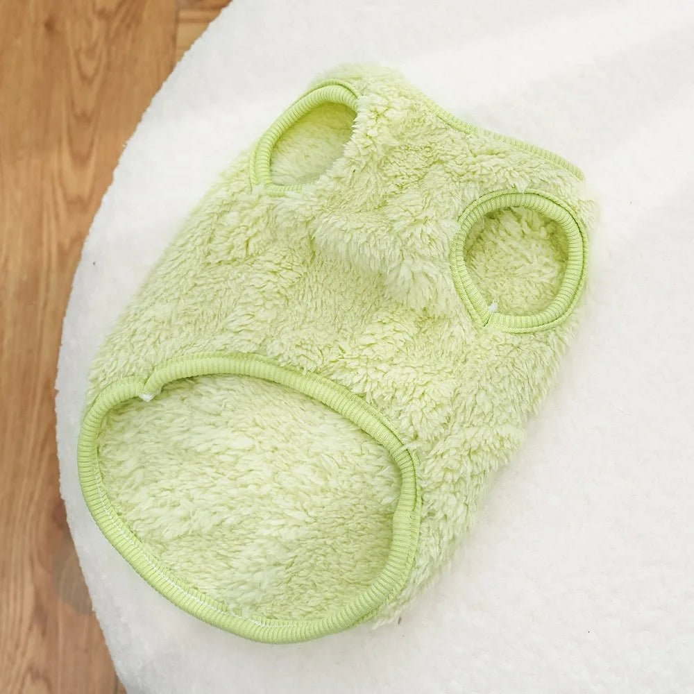 fleece tröja hund katt mjuk varm