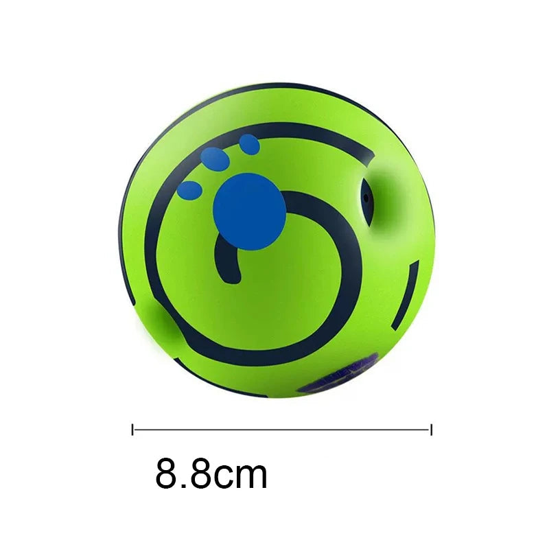 interaktiv leksaksboll hund med roliga ljud vid rörelse