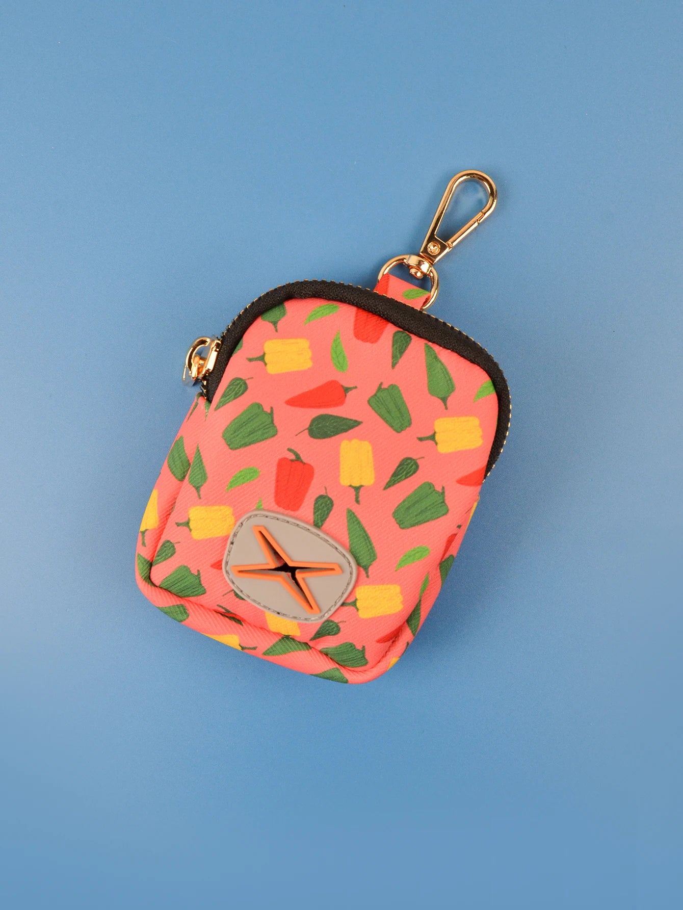 Elegant Hållare för Avföringspåsar med Gulddetaljer – Slitstarkt Material och Modern Design