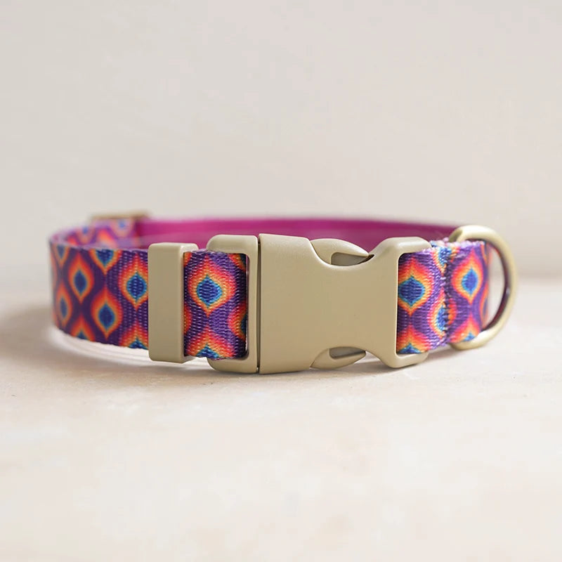 Hundhalsband i Nylon – Justerbart och Slitstarkt