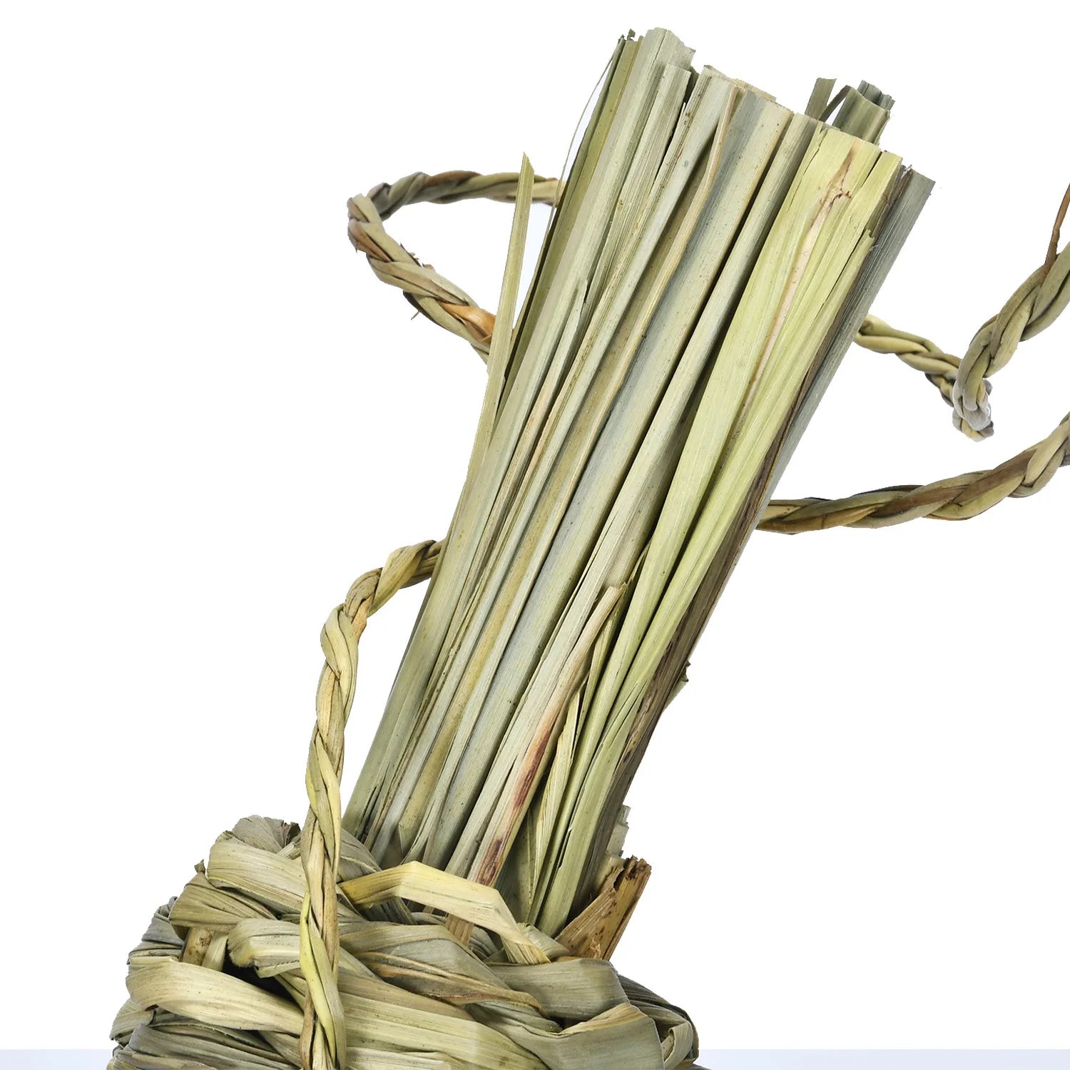 Naturlig Tuggleksak i Gräs för Smådjur – Bidrar till Tandhälsa