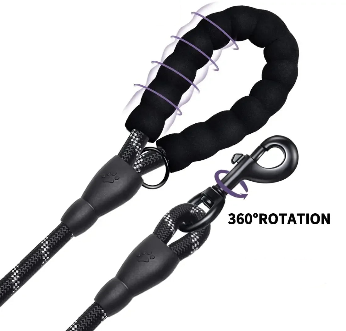 Reflekterande Nylonkoppel för Hund – Stark & Hållbar