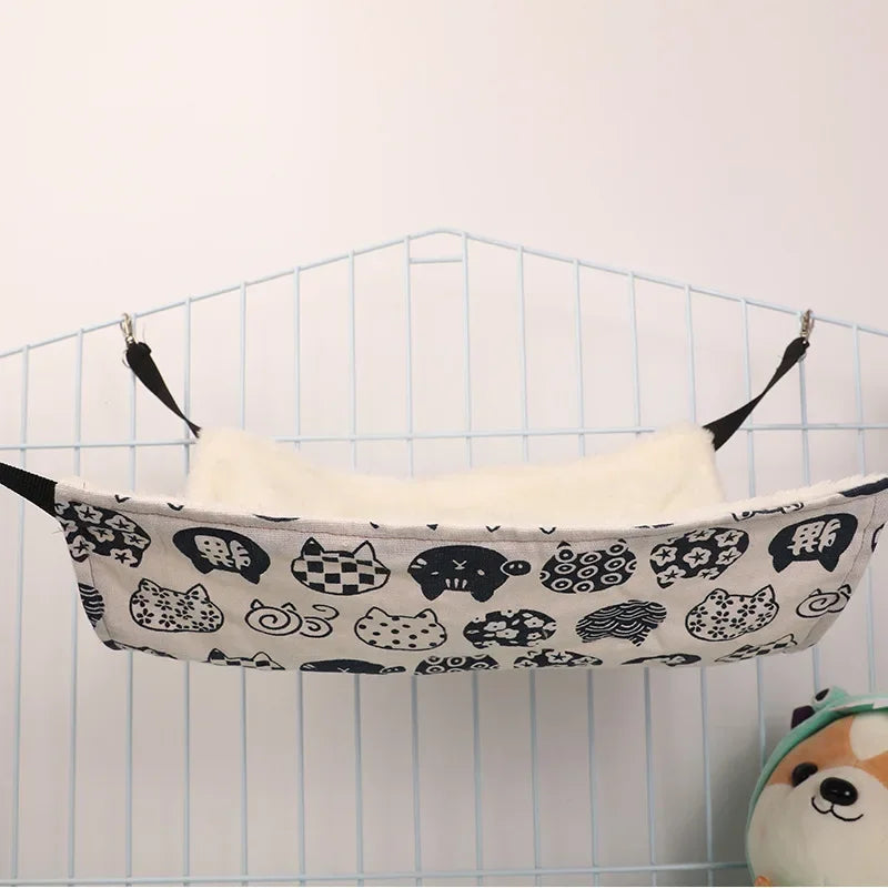 Hängmatta för kanin och andra Smådjur – Bekväm Viloplats